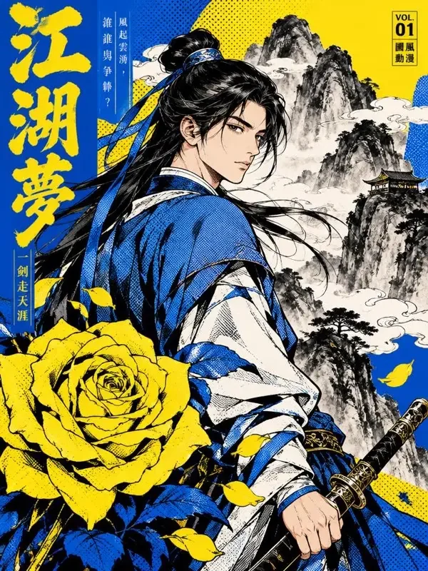 山河剑意漫画封面 - 一耽漫画古风漫画作品