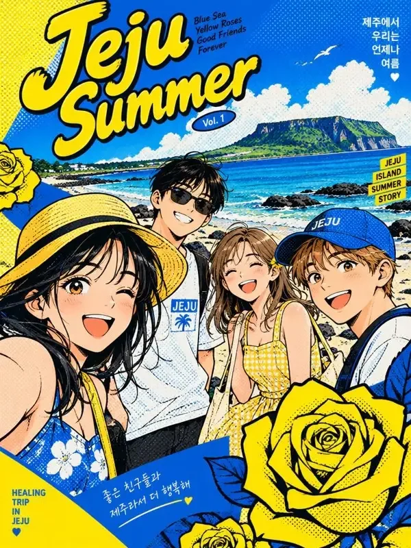 济州岛的夏天漫画封面 - 一耽漫画日韩漫画作品