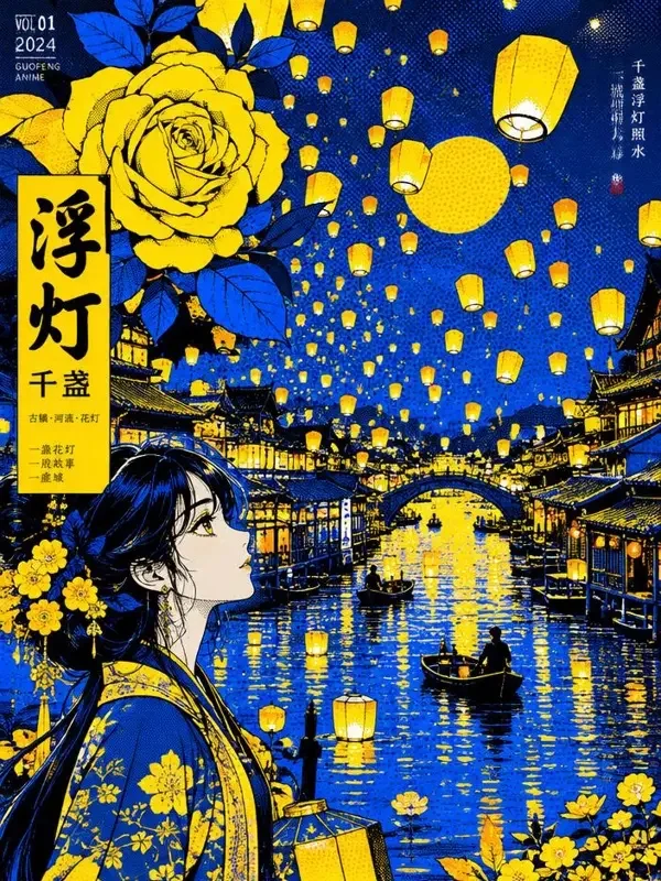 千灯照漫画封面 - 一耽漫画古风漫画作品