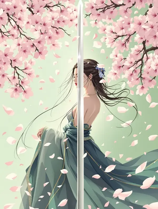 落花剑仙漫画封面 - 一耽漫画古风漫画作品