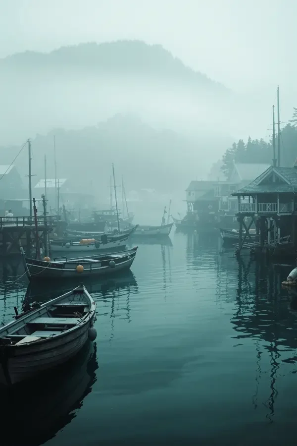 雾中的渔村 深海慢游影像封面